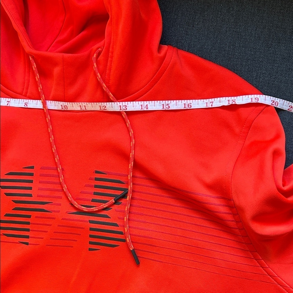 Under Armour Men's Bold orange Hoodie - Picture 11 of 12